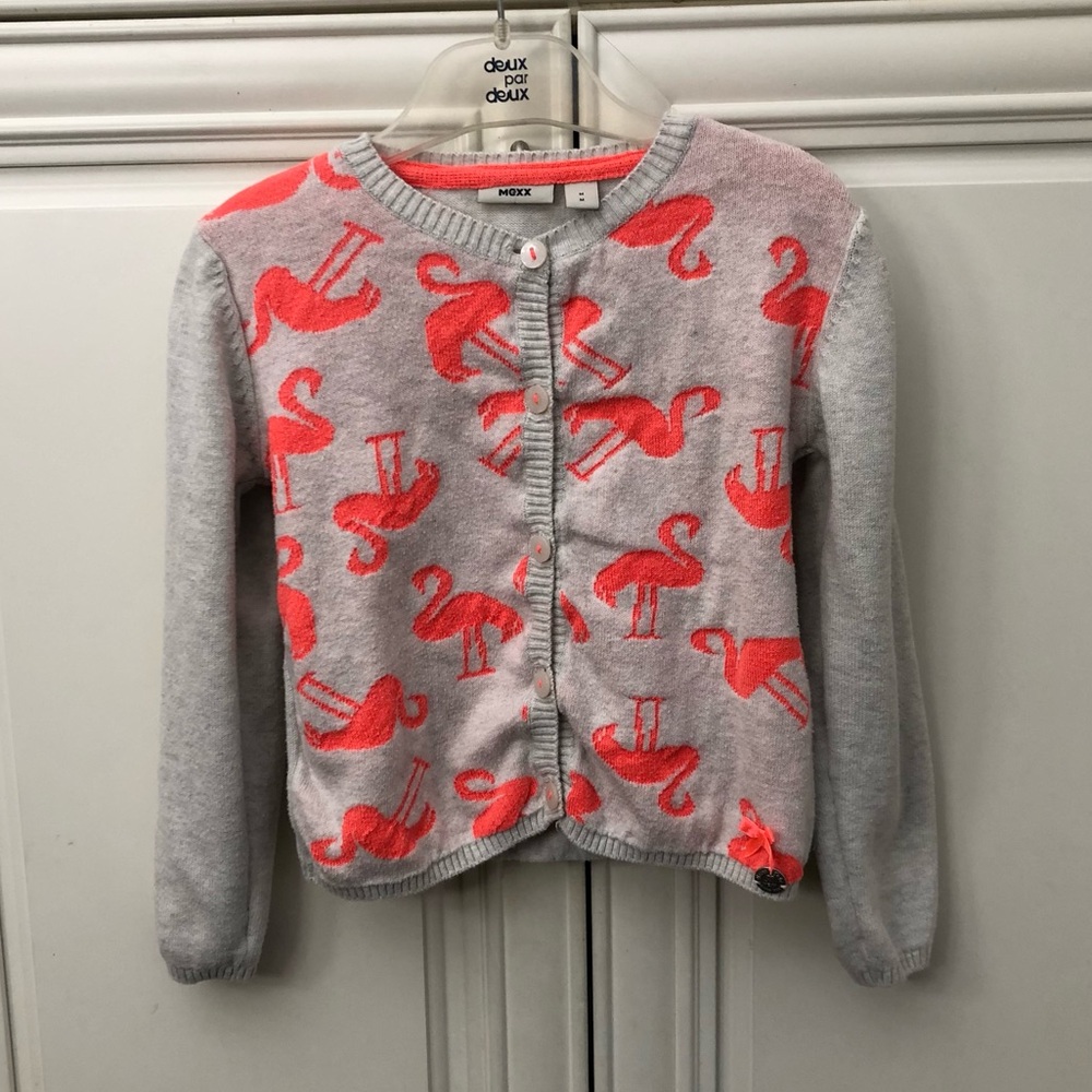 Mexx girls flamingo cardigan sweater